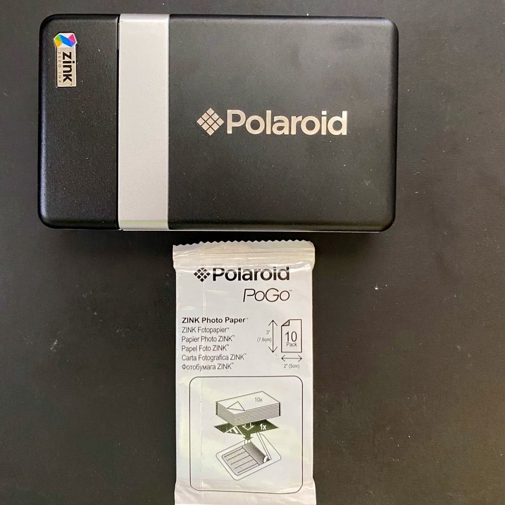 Polaroid CZA10011 PoGo Instant Mobile Printer(Missing Power Cord)